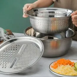 Panier Vapeur Inox 304 18cm - Pour Cuisson Saine Vapeur - Compatible Avec La Plupart Des Casseroles - Poignée Solide