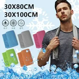 Serviette de refroidissement de glace à séchage rapide imprimée par sublimation