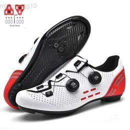 Zapatillas de ciclismo MTB para hombre, para deportes al aire libre, con  autobloqueo, para carreras, mujeres, zapatos de bicicleta planos, color  negro