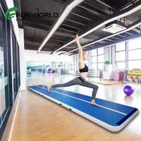 Livraison gratuite 6m matelas de gymnastique gonflable Gym dégringolade Air  piste plancher culbutant Air piste tapis pour adultes