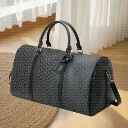 Sac à Bandoulière Homme DAZZLUXE Noir/Gris - Grand Format Imperméable Et Tendance