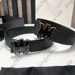 Leren Heren Riem - 4,5 cm - Dubbele Gesp - Fana Bags