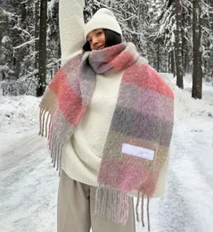 Srdmuph Bufanda Para Mujer De Invierno Y Otoño, Chal De Punto, Bufandas Suaves Y Cálidas De Cachemira Para El Cuello, Negro