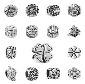 300 Breloques Métal Plaqué Or Pour Bijoux DIY - Mini Charmes Pour Bracelets, Colliers, Artisanat