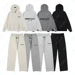 Loungewear voor mannen 2-delige herfst trainingspak sets hoodie winter herfst actieve outfits trainingspakken sets atletisch casual effen trendy 2025 jumpsuit sweatsuits uitgaan joggingpak sets, Grijs