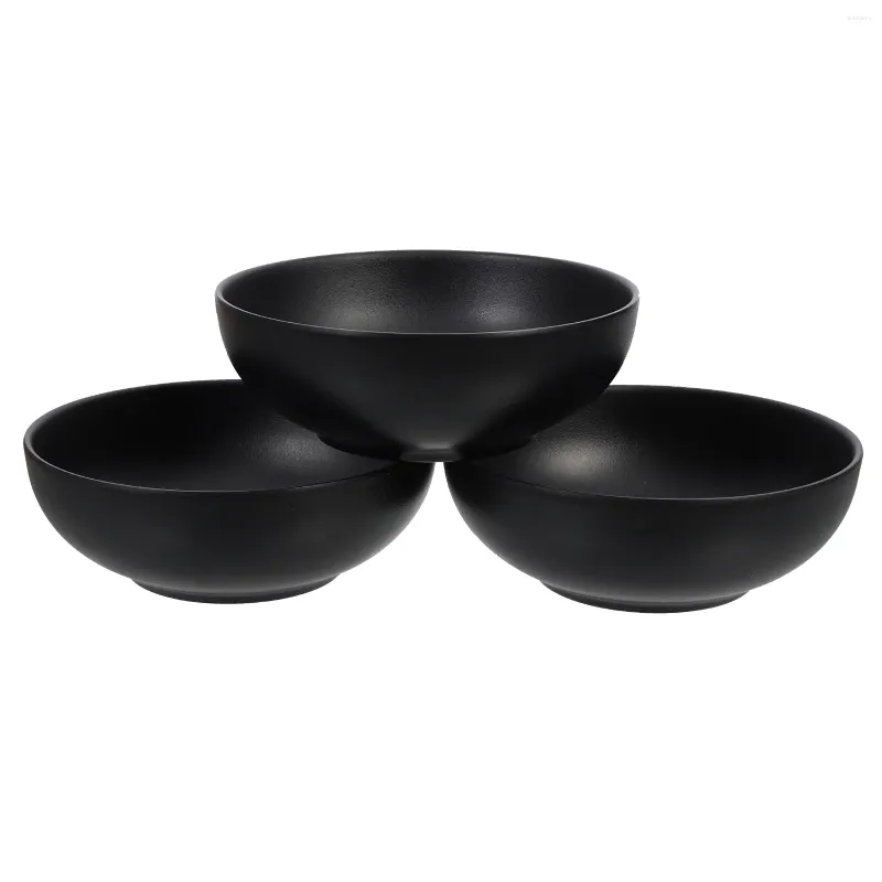 Dinnerware Sets Black Frosted Small Bowl Canteen Appetizer Bowls Home Mini  Rice Serving Kitchen Soy Sauce Storage Dipping Japanese Soup