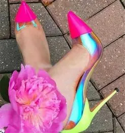 Tacones fluorescentes cheap