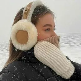 Orejeras para hombre de moda de invierno, orejeras gruesas, orejeras para  mantener el calor para el clima de nieve de invierno, Mode de Mujer