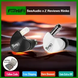 Écouteurs SeeAudio x Z avis Rinko IEM 1 pilote dynamique + 1 pilotes planaires moniteurs intra-auriculaires écouteurs pilotes hybrides casque HiFi