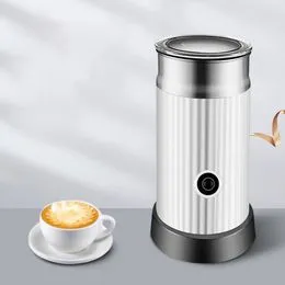 Espumador de leche eléctrico, máquina de espuma de leche para café,  capuchino, Latte, 4 en 1, espuma caliente y fría, Espumador de leche  automático - AliExpress