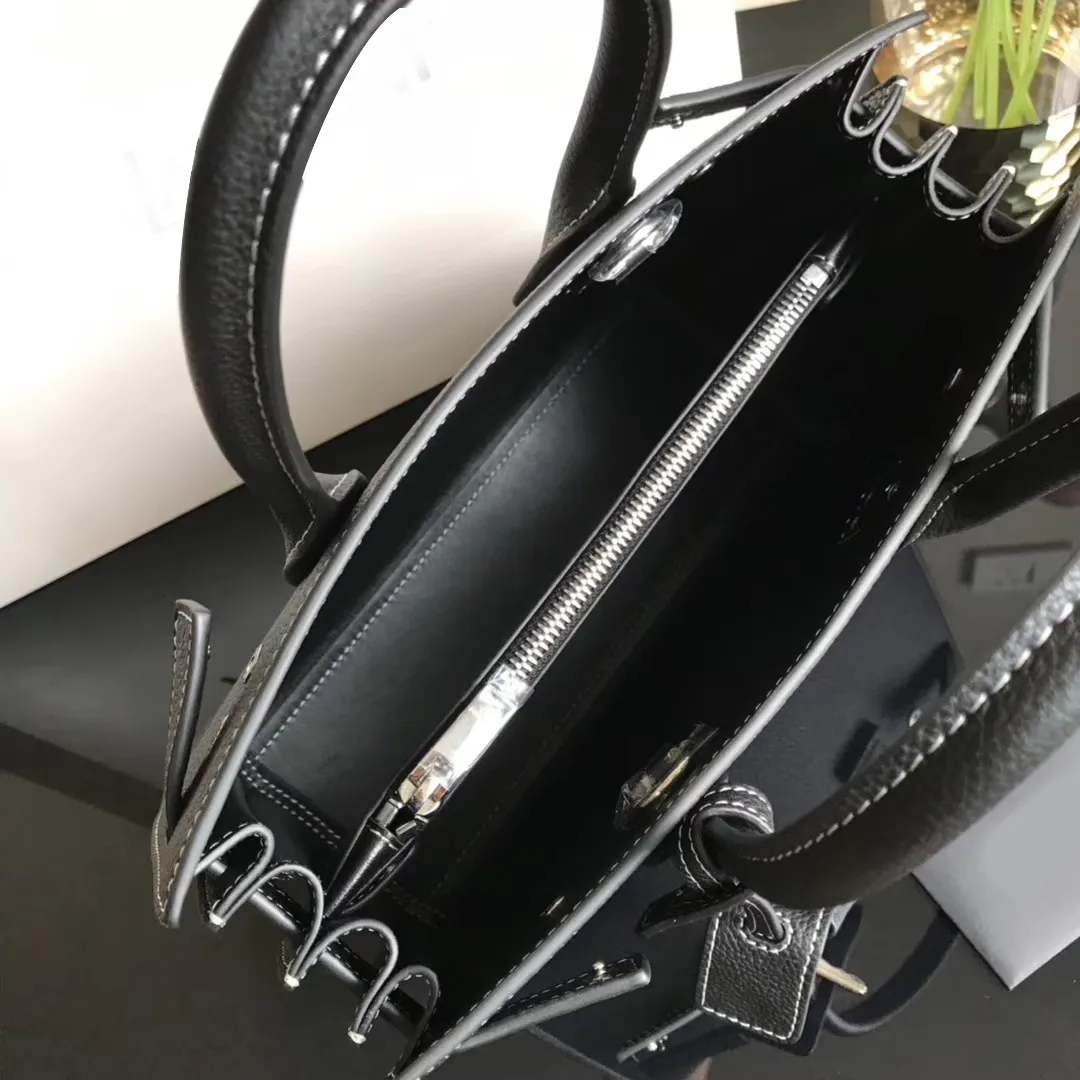 handbag black handbag 7a boutique highend custom satchel fashion trend refined style business casual style lowkey refined versatile
