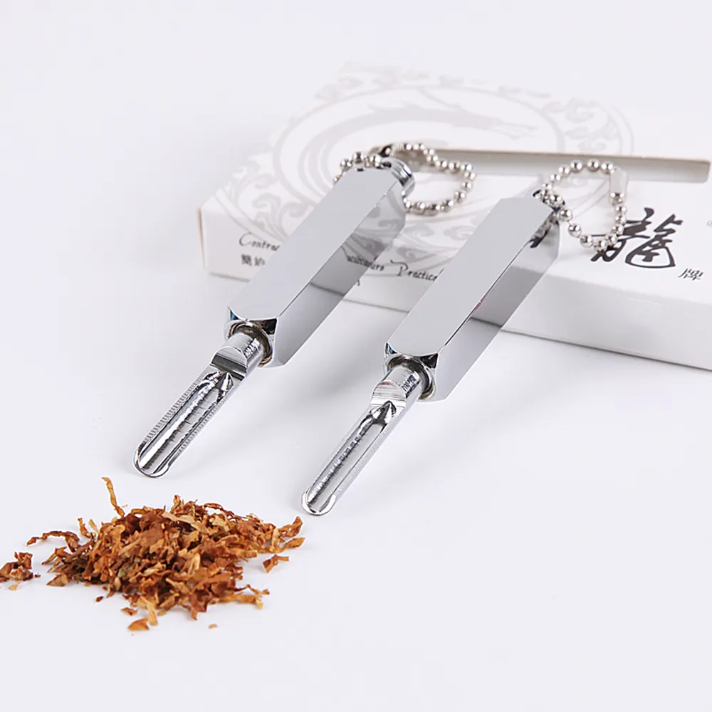 Keychain Tobacco Micro-tuning Shovel Mini Metal Spoon Medicine Bottle Use Sniffer Snorter Snuff Powder Smoking Accessories C0310