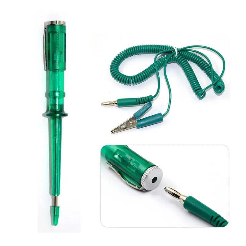 Test Light Tools Example Update 2026 Car Circuit Tester Kit DC 6V 12V 24V Voltage Vehicle Gauge ...