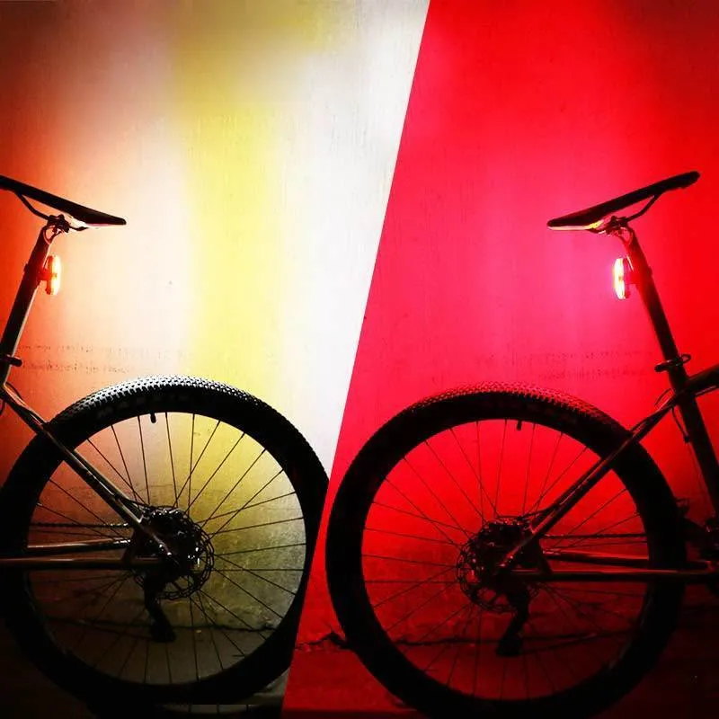 Aubtec Fahrrad Rücklicht Wasserdicht Fahren Rücklicht Led USB Aufladbare  Mountainbike Radfahren Licht Rücklicht Fahrrad Licht Licht