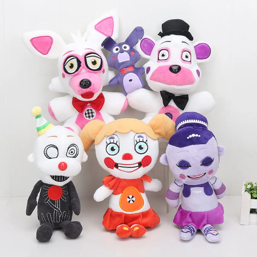 20cm FNAF Lolbit Plush Five Nights at Freddy's Sister Location Toy Doll  Xmas Gifts