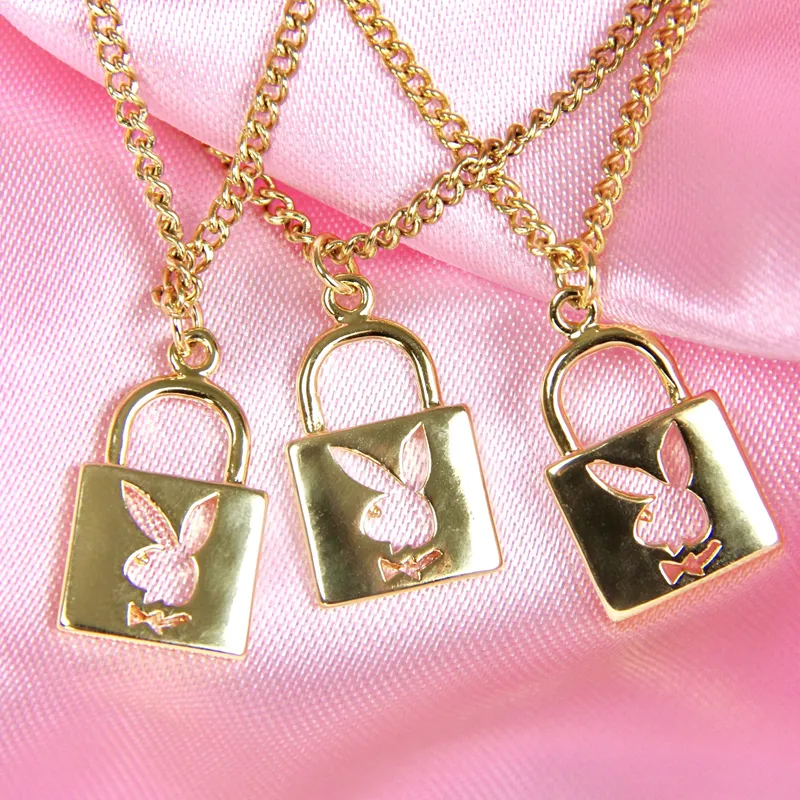 Playboy lock sales and key necklaces
