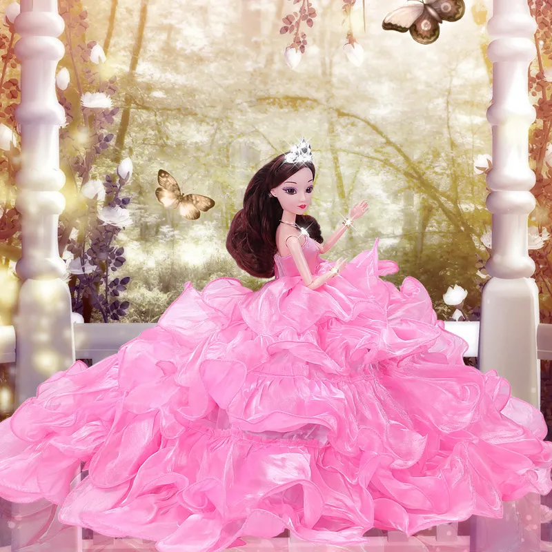 Costume De Fête De Princesse Pour Filles, Poupée Barbie