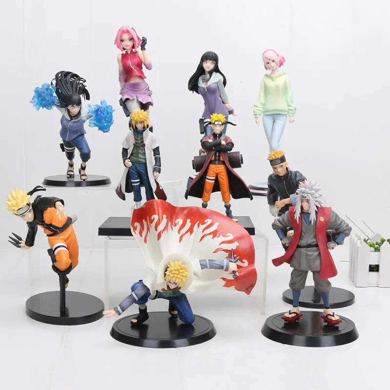 12cm naruto shippuden figura de ação uchiha sasuke estátua desktop