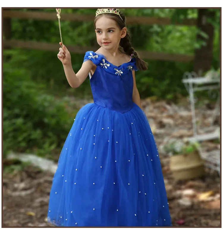 Cinderela Menina Vestidos De Natal Ano Novo Carnaval Crianças Traje  Princesa Vestidos De Festa De Casamento Crianças Meninas Vestidos Roupas -  Vestidos - AliExpress