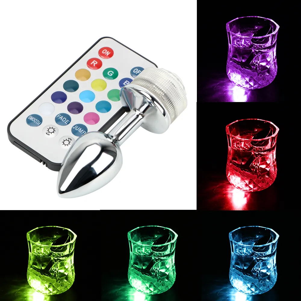 Ikoky Anal Plug With Led Light Remote Control No... From 7,55  | DHgate