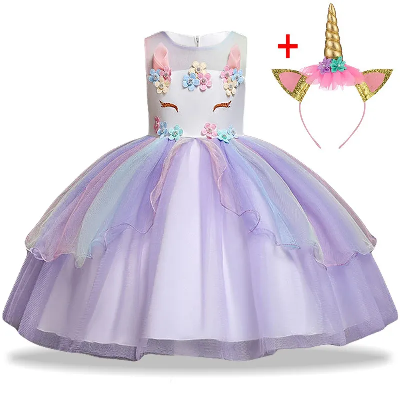 Vestidos para 3 años de sales unicornio