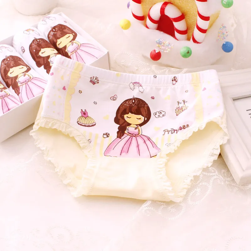Panties Girls lot Briefs Baby Cotton Cartoon Printed Briefs Panties For  Kids Shorts Underwear 2 To 8Yrs Childrens Underpants X0802 From 7,91 €
