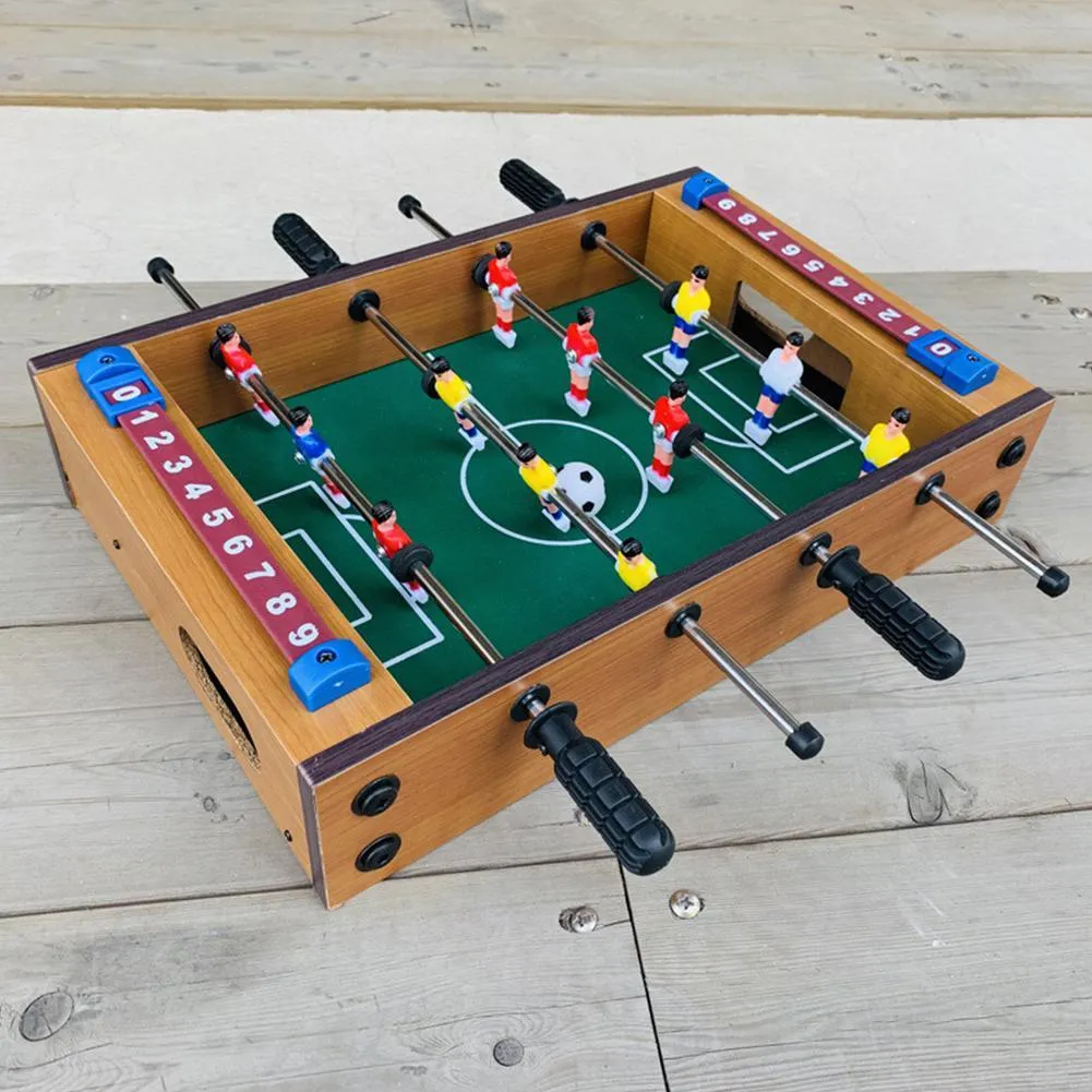 Mesa De Futebol Para Família Partido Jogo De Tabuleiro De Futebol