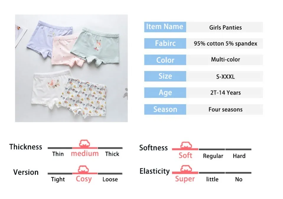 Puberty Cotton Boxer Panties Girls Underwear Girl Kids Teenage Child Teens  Toddler For Underpants Boxers 12 14 Years Old Panty CX200803 From Qiyuan06,  $20.46