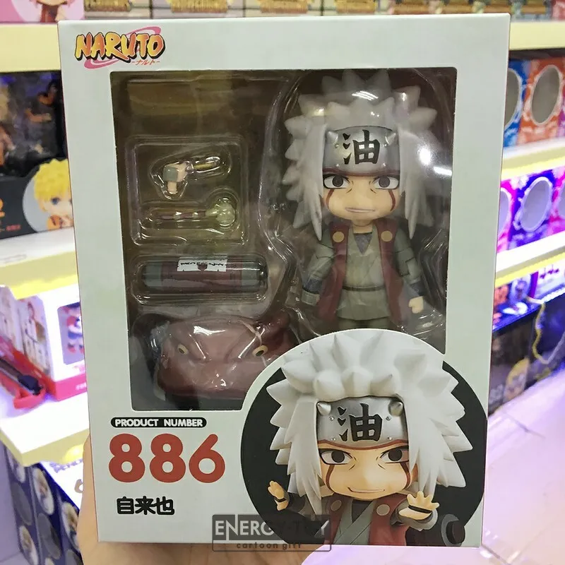Desenhos Animados Naruto Shippuden Jiraiya Gama Sennin 886 PVC Action  Figure Y200811 Modelo Boneca De Brinquedo De $194,95