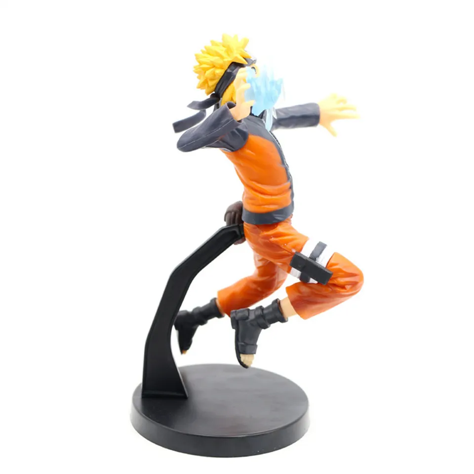 Anime naruto figuras de ação uzumaki naruto rasengan modelo móvel