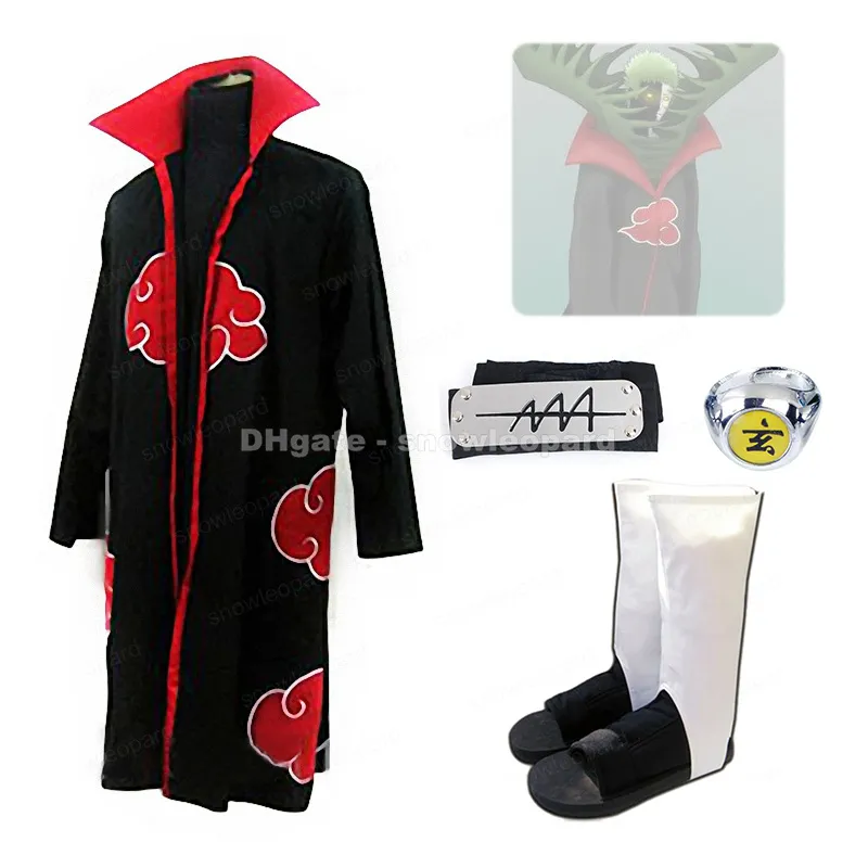 Anime Naruto Akatsuki Uchiha Itachi Robe Cosplay Costume - China Cosplay  Costume price
