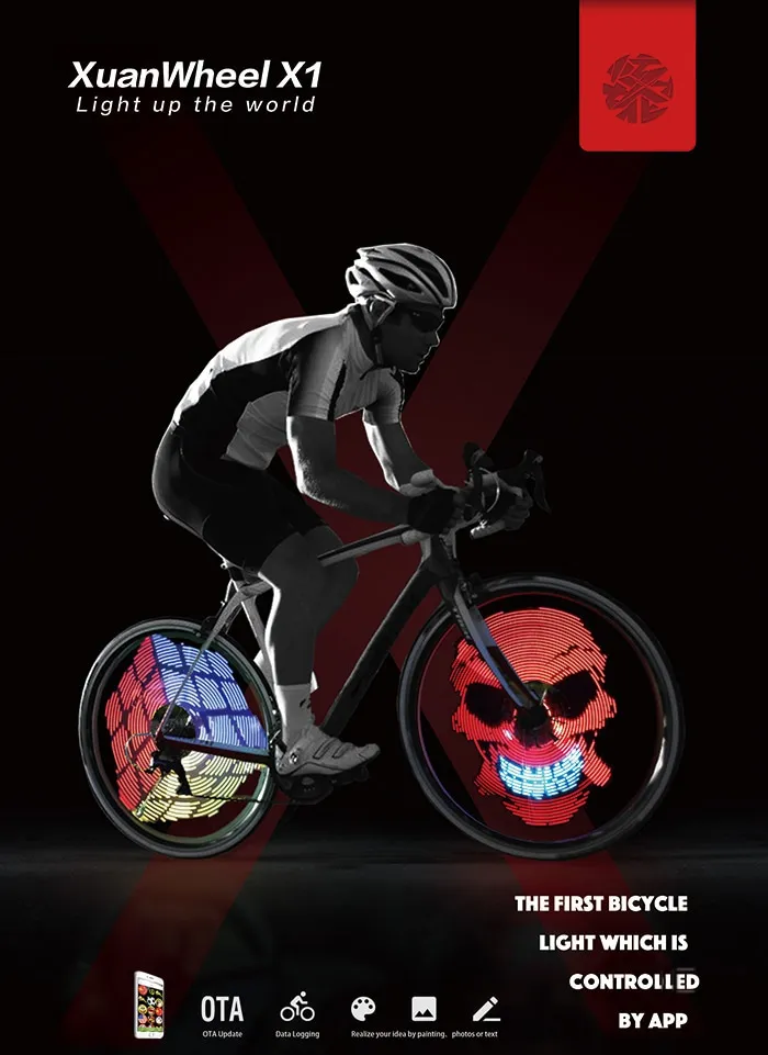 XuanWheel Xful Bicycle Wheel Spoke Light From Skyfutune 1.06