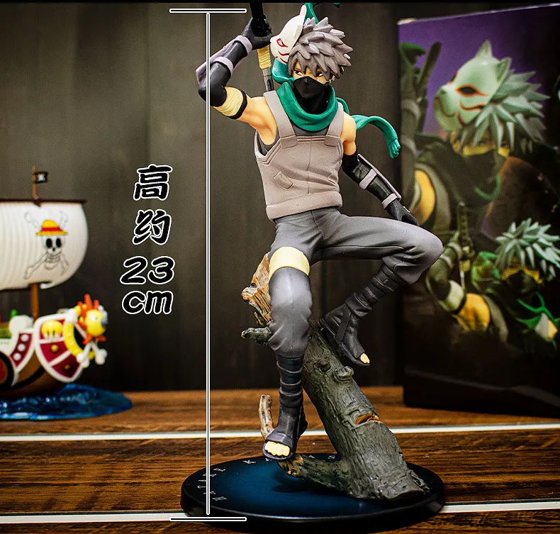 Naruto Hatake Kakashi Anime Action Figures para crianças, Acessórios de  desenhos animados, Boneca modelo, Brinquedos infantis, Presentes de  aniversário legais