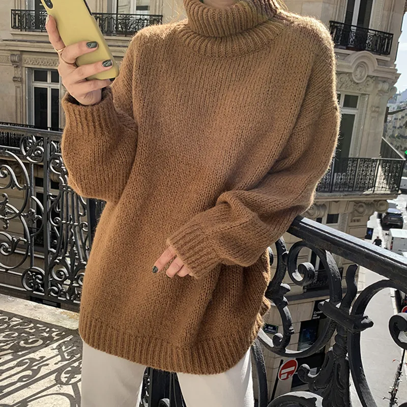 Plus size chunky turtleneck sweater hotsell