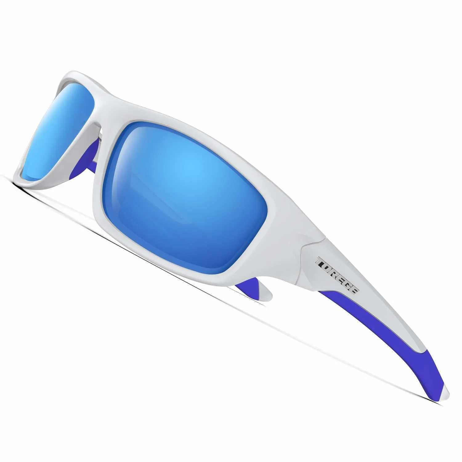 TOREGE Polarized Sports Sunglasses For Man Women Cycling Running Fishing  Golf TR90 Unbreakable Frame TR011 White Blue Q0119 From Sihuai09, $28.73