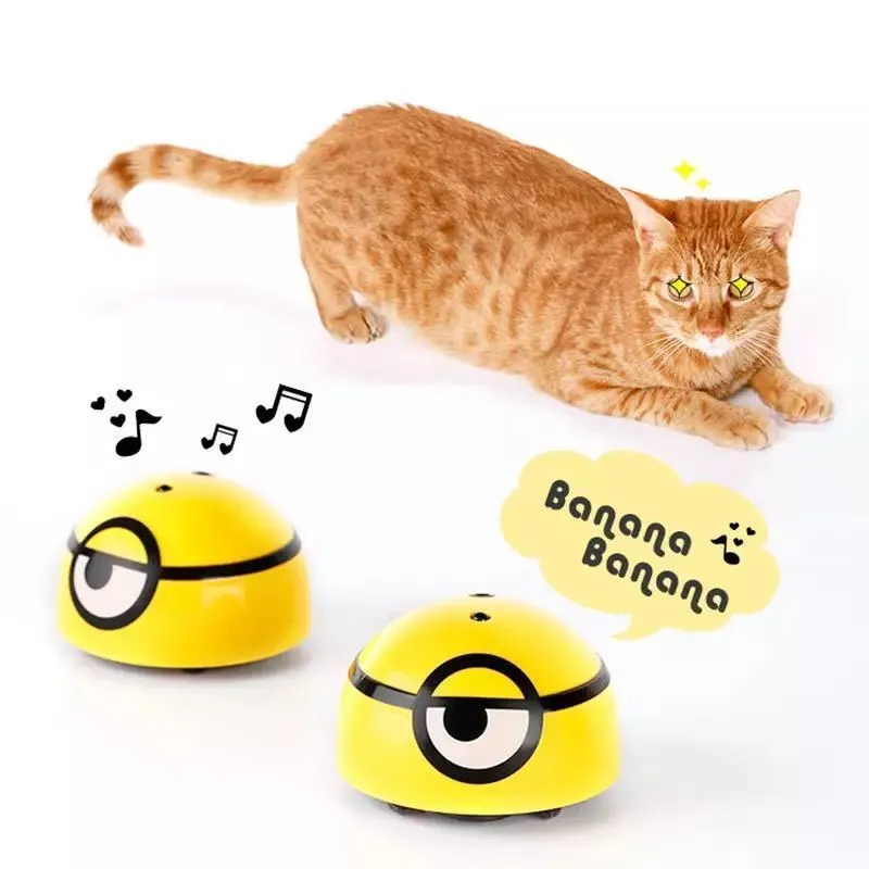 Intelligent Escaping Toy Cat Dog Automatic Walk Interactive Toys