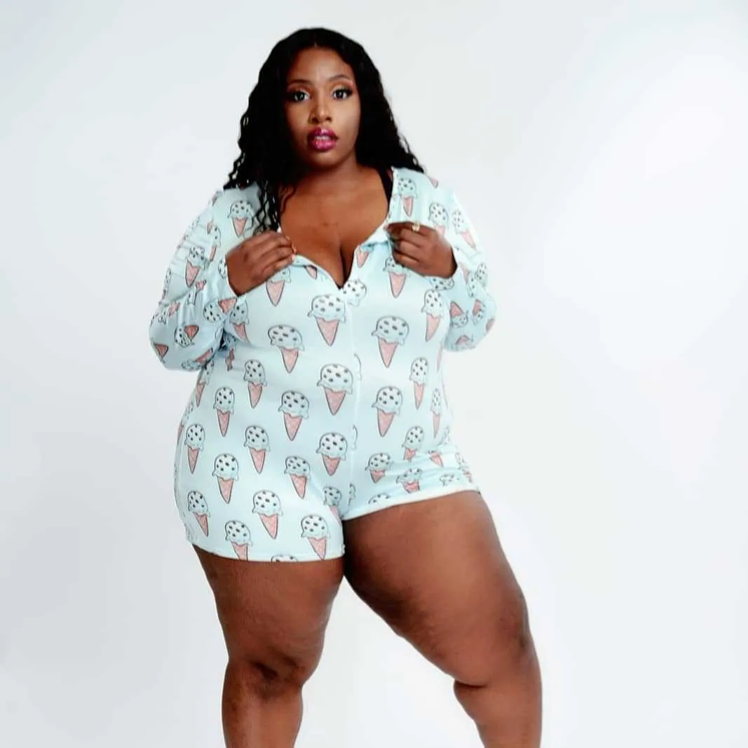 Plus size online designer pajamas