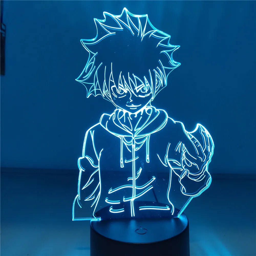 Placa Acrílico Hunter X Hunter Gon Killua Kurapika Leorio