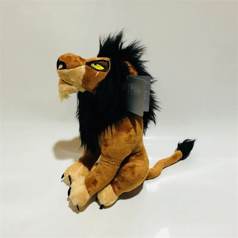 LJ200914 ライオンぬいぐるみ 13.4 インチの柔らかい動物のぬいぐるみ