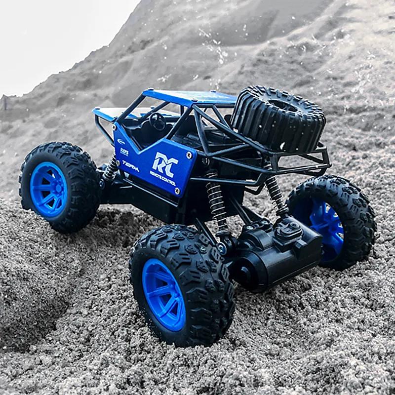 Carro grande monstro de controle remoto 1:14, brinquedo elétrico off road  rock 4wd off road todo terreno veículo de controle remoto rastreador de  caminhão para meninos e meninas