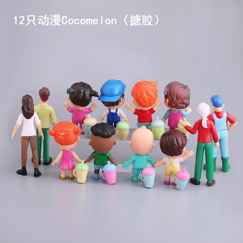 Set Cocomelon Action Figure Toy PVC Model Dolls Bambole Cocomelon Giocattoli  Bambini Regalo Del Bambino Q1215 Da 40,22 €