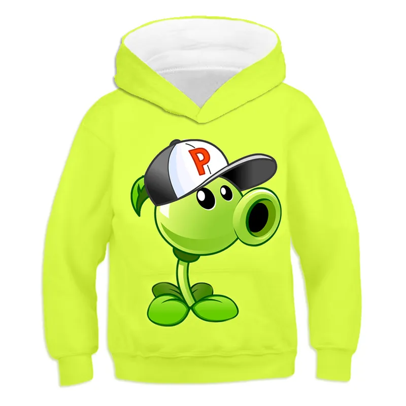 Kids Hoodies Pvz Hoodie 3D Print Kids Clothes Boys Tops Autumn And