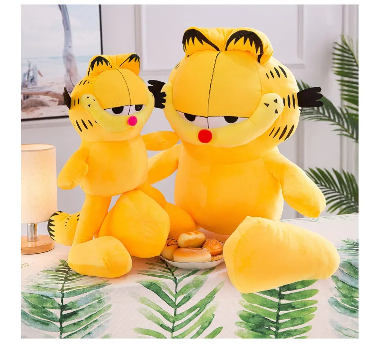 Peluche Garfield Poupée Cadeau d'Anniversaire Et de Noël Mignonne