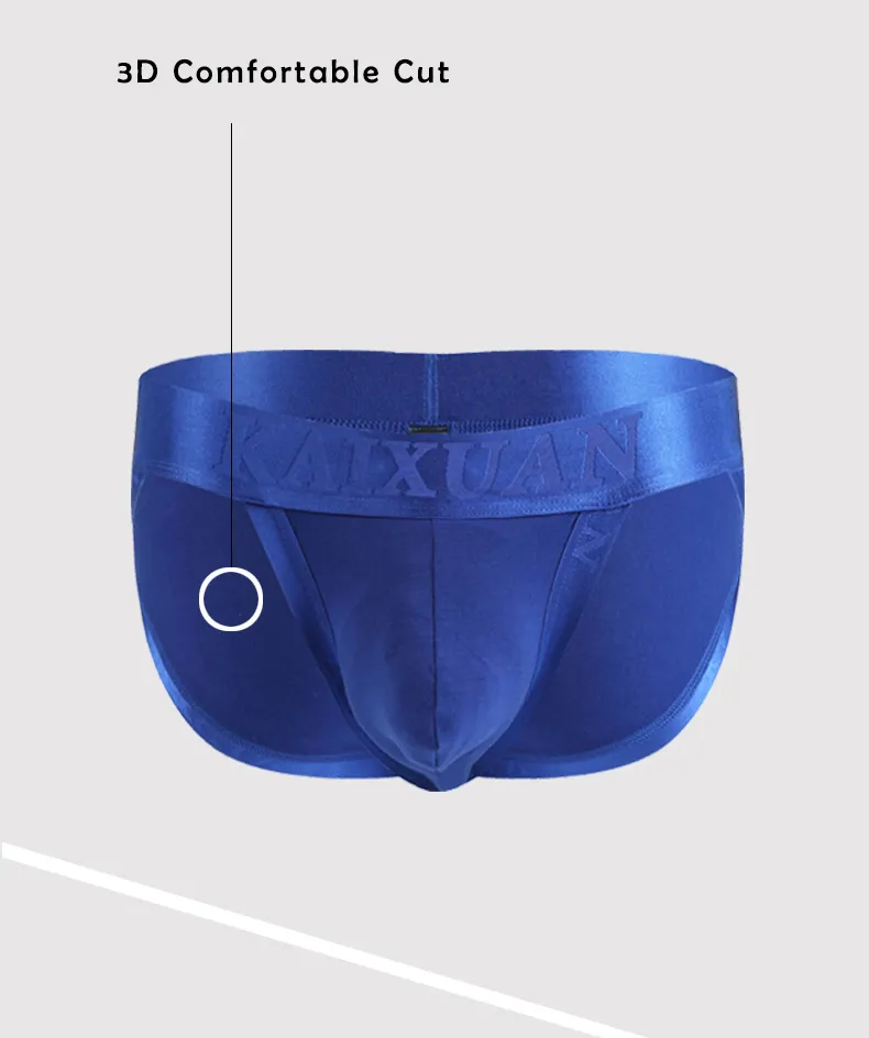 Summer Men's Sexy Underwear Patchwork Underwear Comfortable Breathable Underwear  Wedgie Underwear, Blue, X-Large : : Clothing, Shoes & Accessories