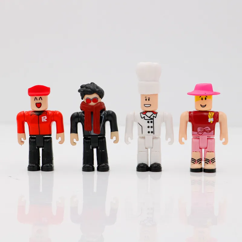 ROBLOX Work At A Pizza Place Game /Pack 7cm PVC Suite Dolls Toys