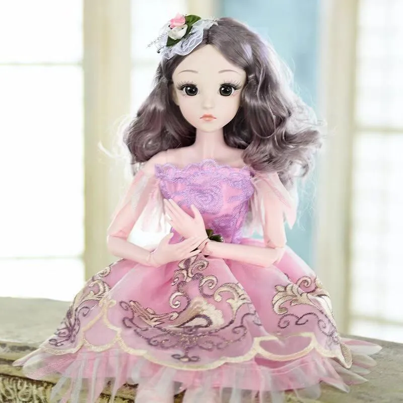 60cm Bjd Doll Fashion Girl 20 Movable Joints Romantic Princess Realistic Baby Dolls For Girls Toys For Children Birthday Gifts LJ201031 From 24 95 DHgate