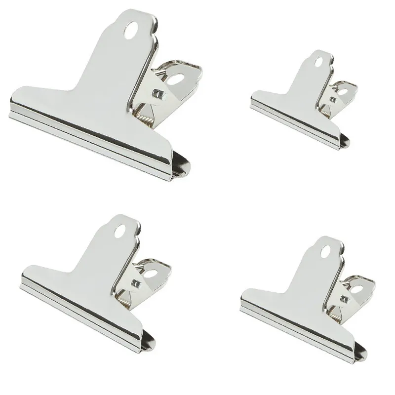Coideal Extra Grote Bulldog Clips 2 Stuks 20 Cm Lange Jumbo XL Bull Binder Paperclip Klemmen Voor Kantoor Zwart 7 7 8 Inch 1011949654