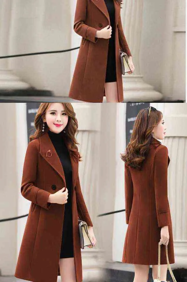 Female woolen on sale coat