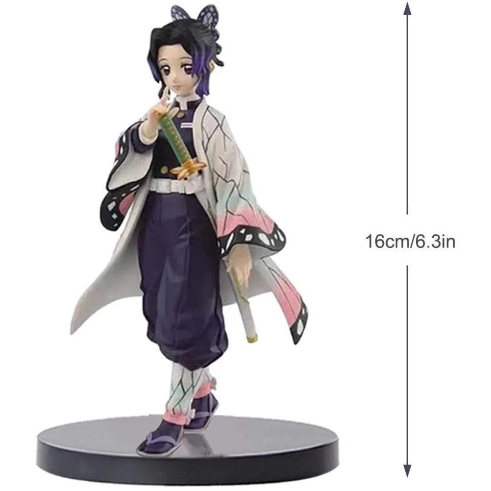 VIP Anime 16CM Demon Slayer Kimetsu no Yaiba figure Kamado Tanjirou Action  Figure Agatsuma Zenitsu Nezuko Warrior PVC Model Toys