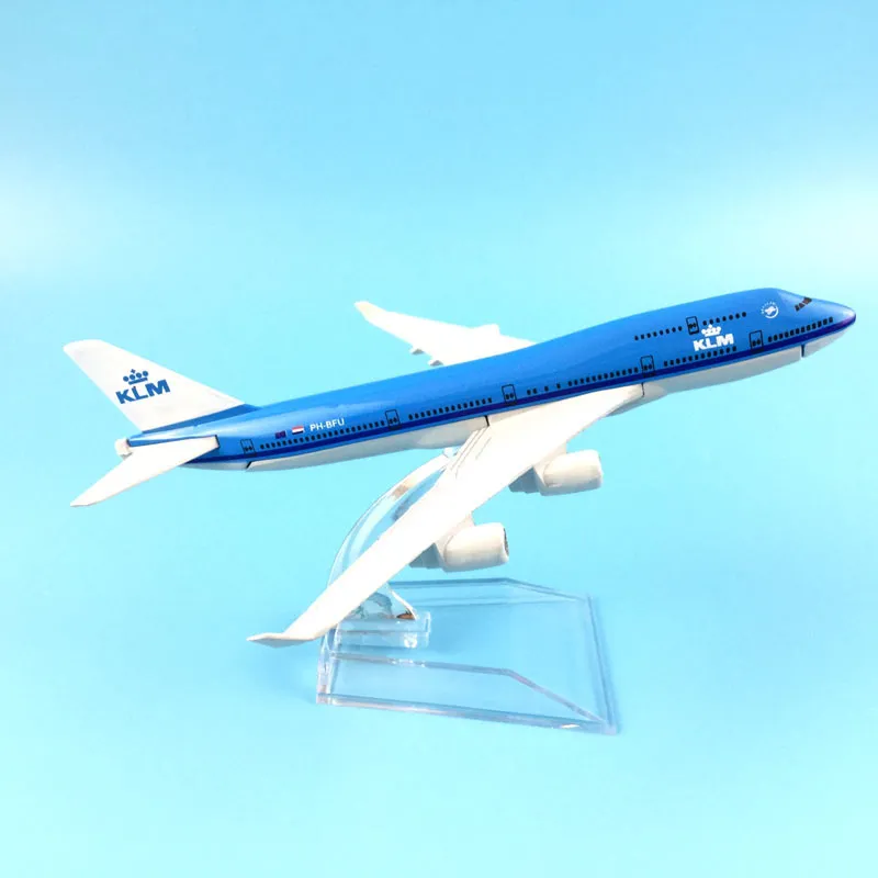 Модель Воздушных Судов Boeing 16CM Royal Dutch Boeing 747, 1: 400.